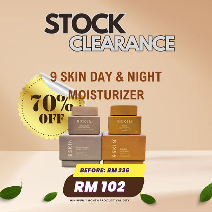 9 SKIN Day & Night Moisturizer