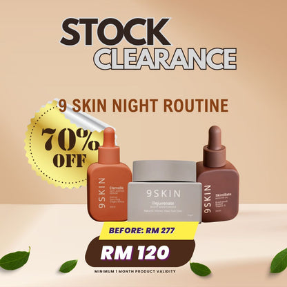 9 SKIN Night Routine