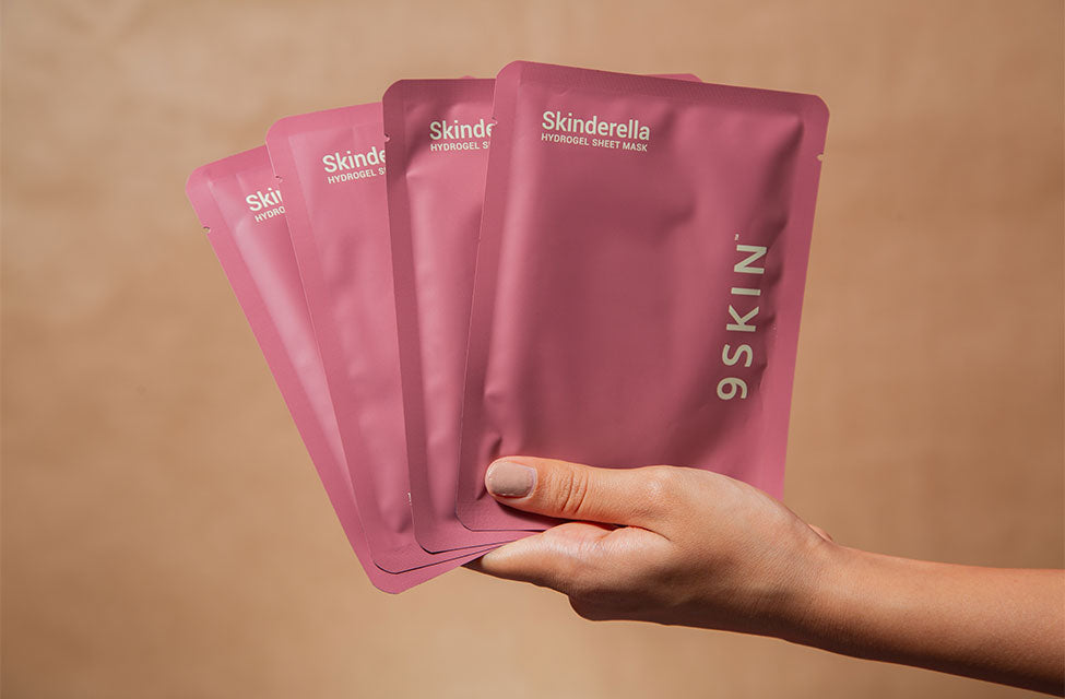 Skinderella Hydrogel Sheet Mask - 4 Sheet Mask (1 Pack)