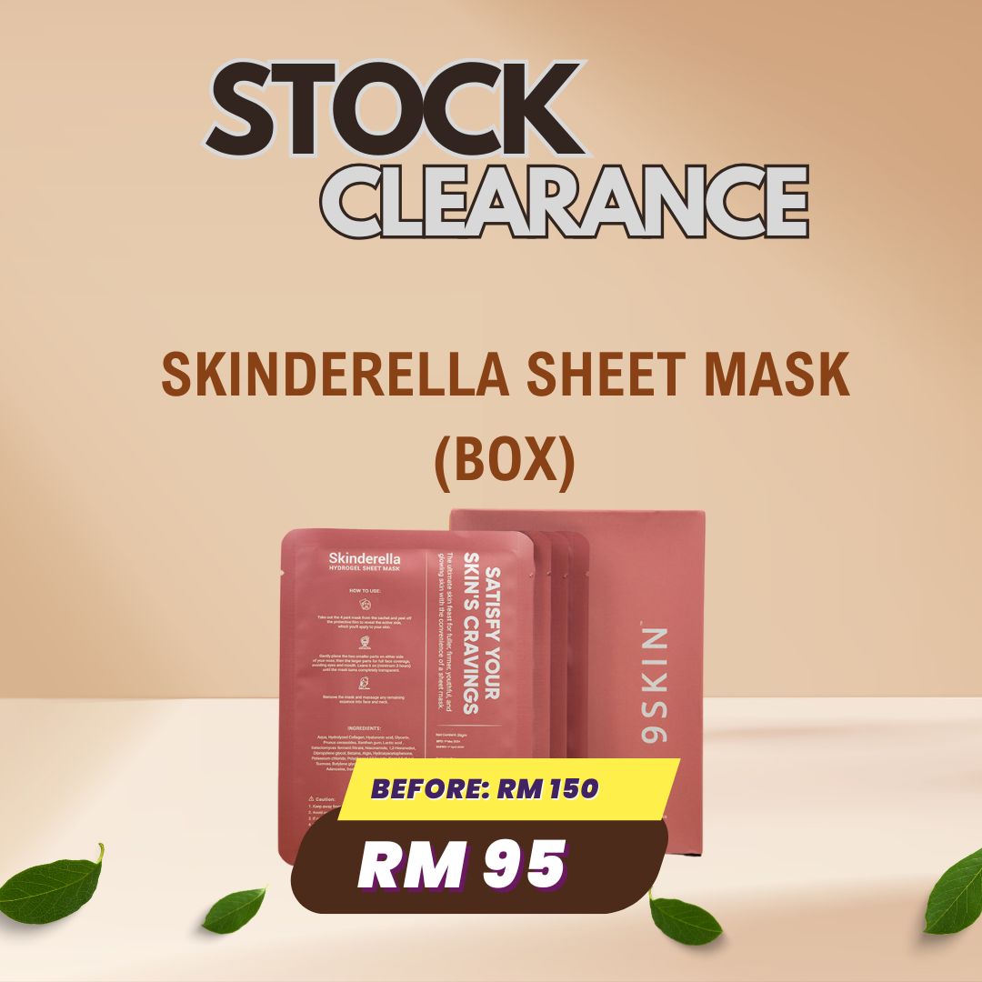 Skinderella Hydrogel Sheet Mask - 4 Sheet Mask (1 Pack)